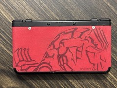New Nintendo 3DS Authentic Groudon Edition Pokemon Console Japan w/32GB Micro SD