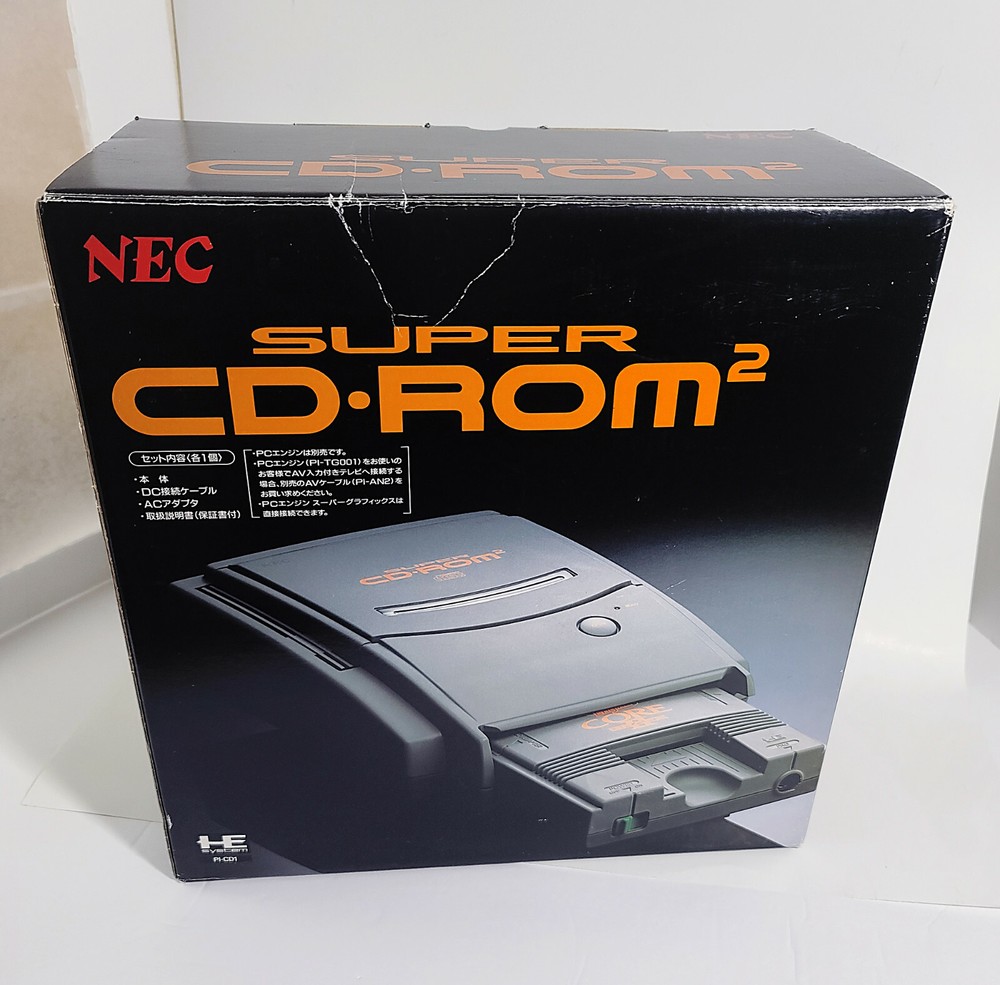 NEC SUPER CD•ROM² System (PC Engine, Super Grafx, Core II) PCエンジン Console PI-DC1