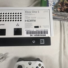 ​Xbox One S White Console Bundle Controller + 5 Games Tested & Working