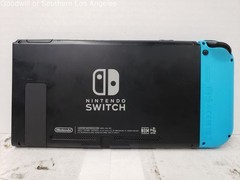 Nintendo Switch Red & Blue Console Model HAC-001 Bundle w/ BoTW, Tested Working