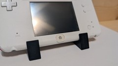 Nintendo 2DS White/Red US Version W/Cable & SD *Tested*