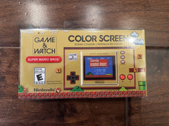Nintendo Game and Watch Super Mario Bros Color Screen Handheld 35th Anniversary