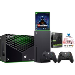 Xbox Series X 1TB Disc + Extra Controller + LEGO Batman – Carbon Black