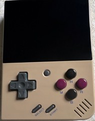 Miyoo Mini+ Handheld Retro Console 64GB USB-C 640×480 GBA Style Beige