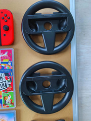 Nintendo Switch Bundle + 2 Pro Controllers + 6 Games + Dock + Case + Accessories