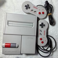 Modified Nintendo Famicom Game Console NES RGB AV S-Video + 2 Controllers