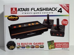 Atari Flashback 4 Classic Game Console Bundle 75 Built in Games WORKS!