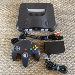 Nintendo 64 Console N64 w/ Controller Power & AV Cables Tested Working