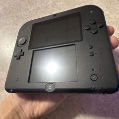 2013 Nintendo 2DS Electric Blue System; Works w/Box & Charger, Early Firmware