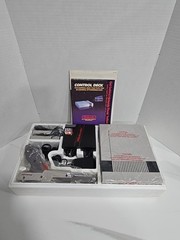 🔥 1990 Nintendo NES Action Set CIB Console w/ Zapper Paperwork & Mario Game VGC