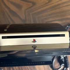 Sony PlayStation 3 Fat PS3 40GB Black Console Controller & Cables CECHG01 Tested