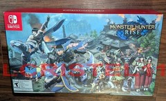 NEW – Nintendo Switch Monster Hunter Rise Deluxe Edition Console ✅ w/ Game Code