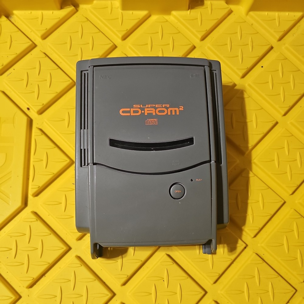 PC Engine SUPER CD ROM Console System -Well Maintained-AS-IS US SELLER