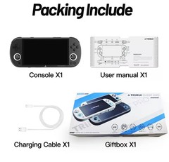 Trimui Smart Pro Handheld Game Console 4.96”IPS Screen Linux System Joystick RG