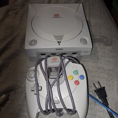 SEGA Dreamcast Launch Edition Home Console – White HKT-3020 COMPLETE WORKING