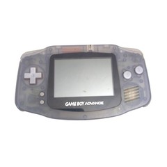 Nintendo Game Boy Advance Console Clear Glacier Tested & Working w/ sound AGB001