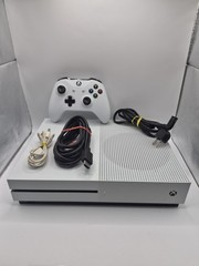 Microsoft Xbox One S White 500GB Model 1681 Console Bundle Cleaned Tested Auth