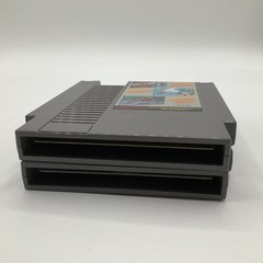 Nintendo NES Original Console Bundle Controller Cables & 2 Mario Games Tested