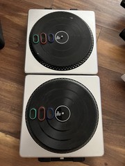 DJ Hero Turntables Only Untested Unknown Game System PARTS REPAIR As Is Lot of 2