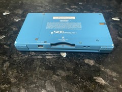 Nintendo DSi Light Blue Handheld Console Game System With Mario Kart + Charger