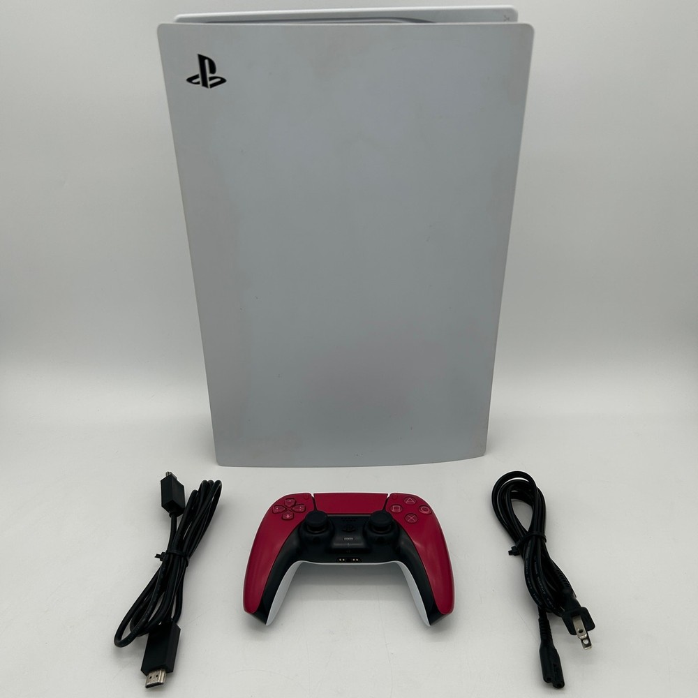 Sony PlayStation 5 PS5 Disc Edition CFI-1115A 825GB w/ Controller & Cables