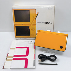Nintendo DSi LL Yellow Black Console Boxed Handheld System Japan Edition