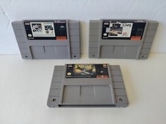 Super Nintendo Console SNES Controller & Game Bundle