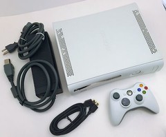 Microsoft Xbox 360 20GB Pro Matte White Video Game Console Gaming System HDMI