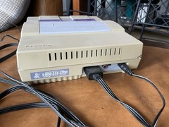 Super Nintendo entertainment system 1990 used with games, connectivity to new tv