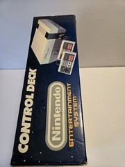 Nintendo NES Control Deck Console Complete with Original Box Cleaned TESTED
