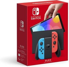 Nintendo Switch OLED Model 64GB Black/Neon Red/Neon (Japan Variant)