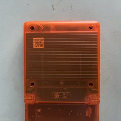 Analogue Pocket Transparent Orange Handheld System W/ 128gb SD Card (Scratched)