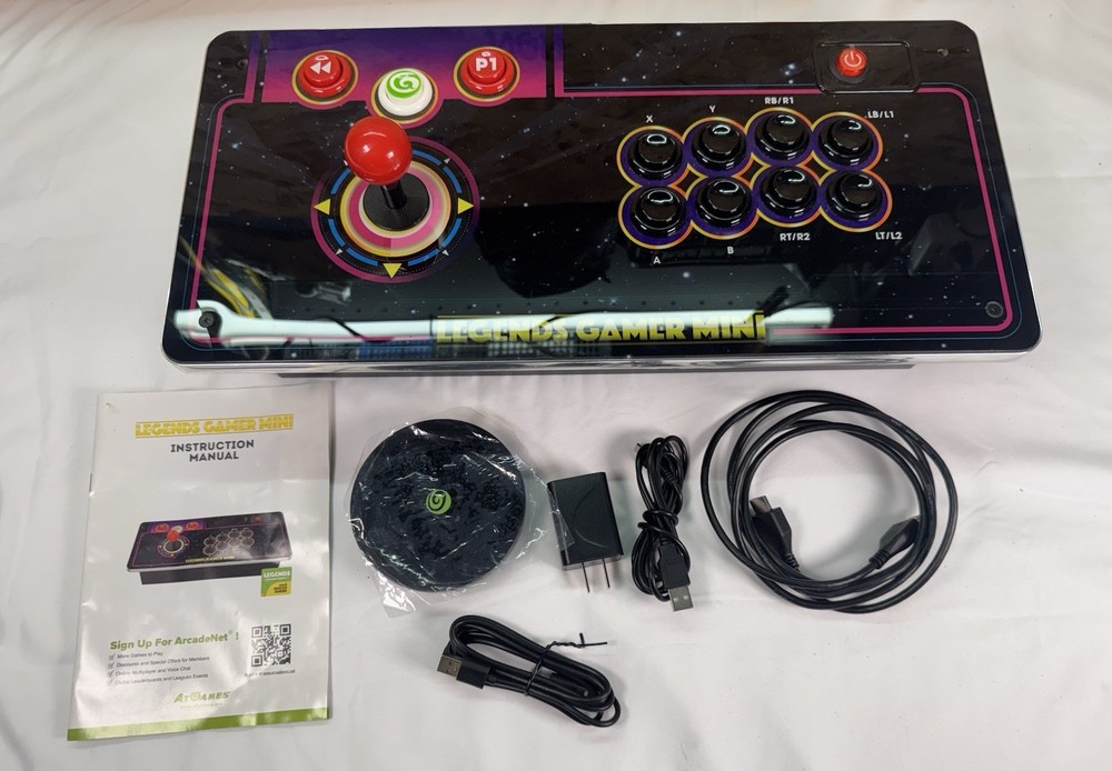ATGAMES LEGENDS GAMER MINI SPECIAL EDITION, 100 GAMES BUILT-IN HA2801S