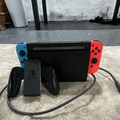 Nintendo Switch Console Dockable w/ Dock Neon Red/Blue Joy-Con 32GB 1080p