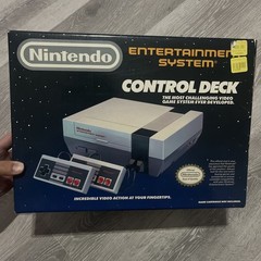 Nintendo NES Control Deck System Console ,With Box Tested Works