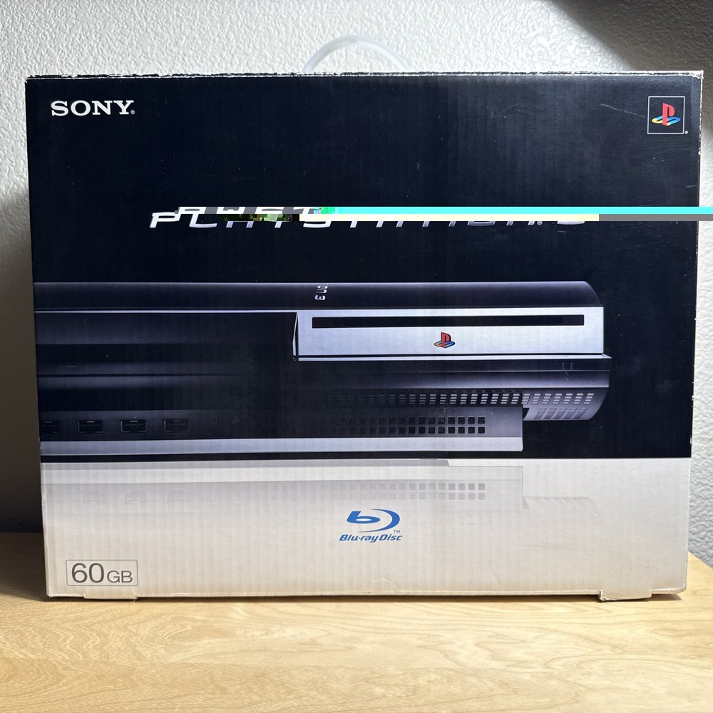 PlayStation 3 Backwards Compatible PS3 CECHA01 60GB With Original Box Tested