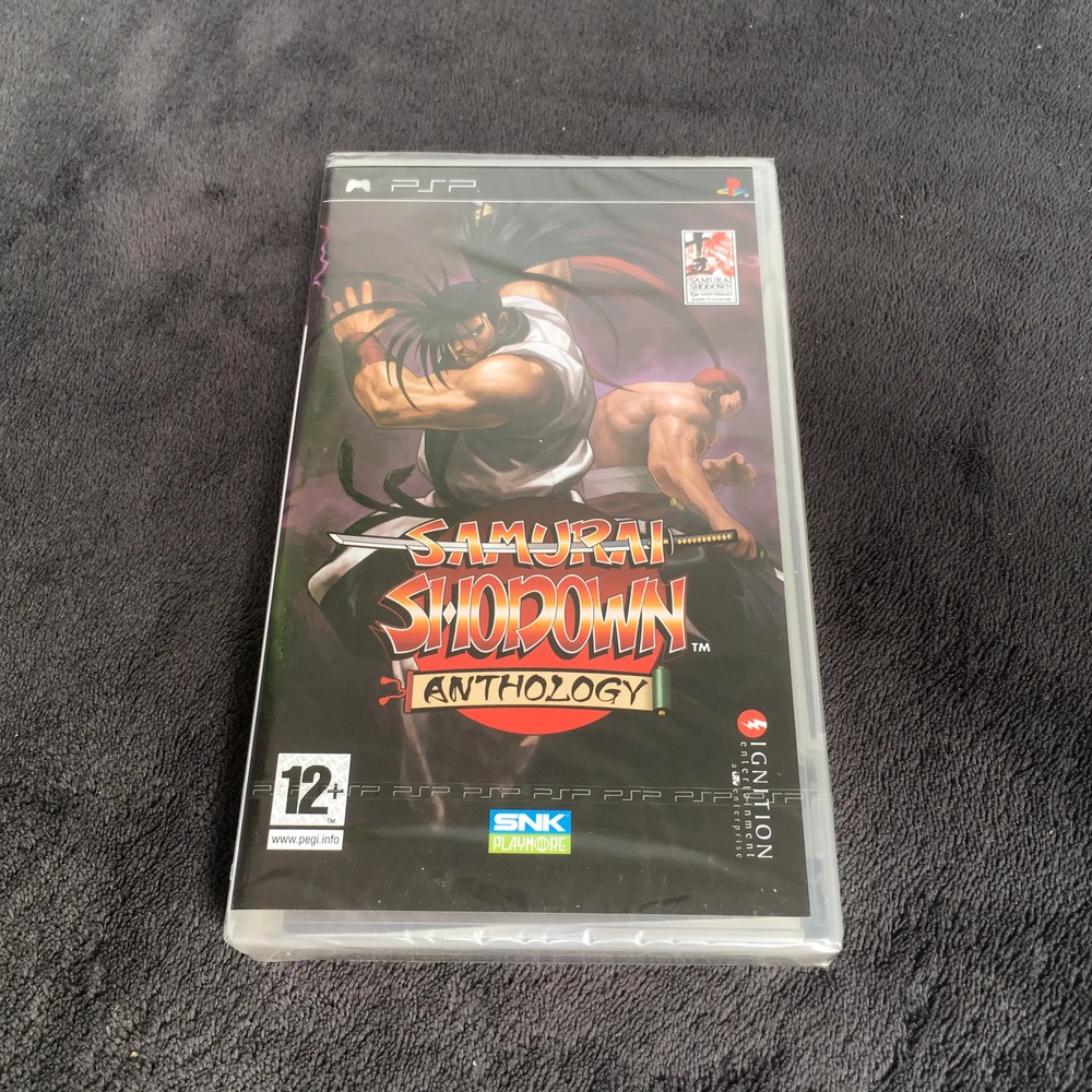 Psp Samurai Shodown Anthology FAH New in Blister