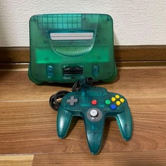 Nintendo 64 Clear Blue Console Set [In Full Working Order]