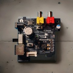NES AV Power Board / NES Revival NESRGB Companion V.3.1.c Din 9 Genesis 2