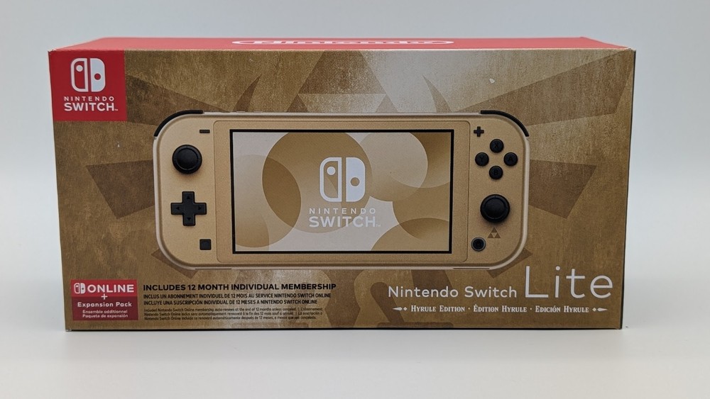 Nintendo Switch Lite Gold Hyrule Special Edition – Brand New Sealed