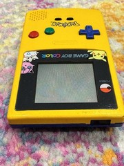 Nintendo Game Boy Color Handheld Pokémon Pikachu Edition Genuine Works