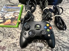 OG Xbox Console Bundle:Controller,Cables Cords Game Upgraded Read!