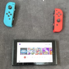 Nintendo Switch HAC-001 Handheld Console Black Red Blue Joy-Con Controllers