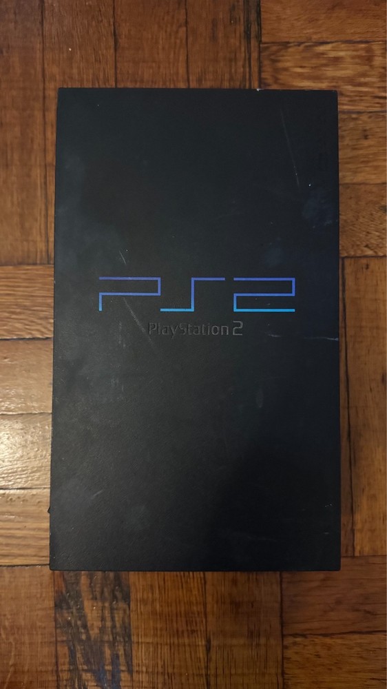 Sony PlayStation 2 Fat Console Black Video Game NO WIRES
