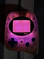 Pokemon Mini Whopper Blue BACKLIGHT mod HTF