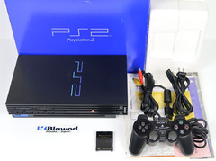 Sony PlayStation 2 PS2 SCPH-30000 Black Console W/Box Japan Import F/S Tested