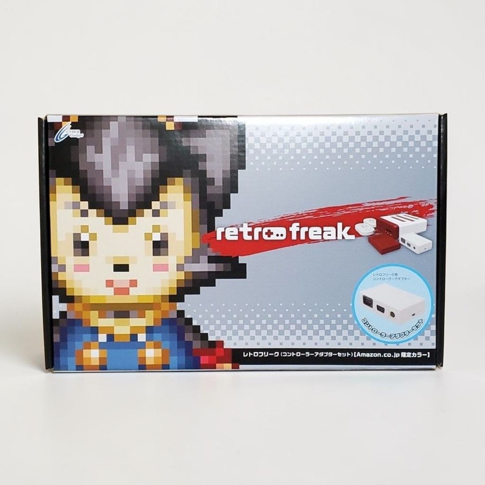 Retro Freak Retro Game Console Controller x2 Adapter Set 11 Systems Support
