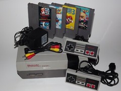 Nintendo NES System Console Choose Your Super Mario Game Bundle New 72 Pin