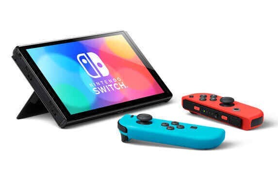 Nintendo Switch – OLED Model with original Joy-Cons-excellent