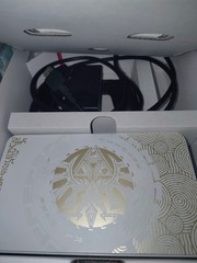 Nintendo Switch OLED Model Special Edition White/Gold Console w/ Joy-Con Dock